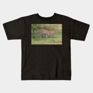 African Leopard Kids T-Shirt